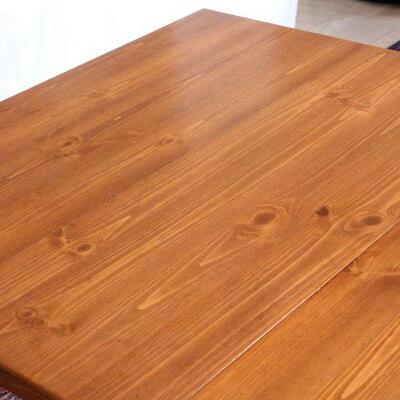 Lot 132 Primitive/Farmhouse Lrg. Pine Dining Table