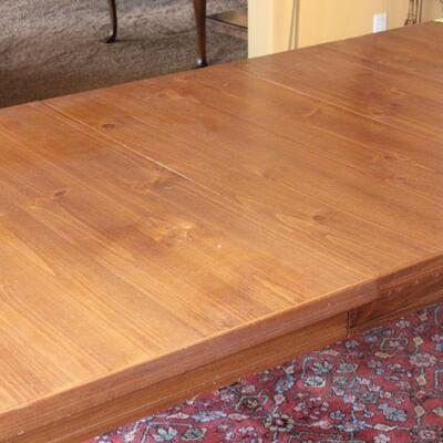 Lot 132 Primitive/Farmhouse Lrg. Pine Dining Table