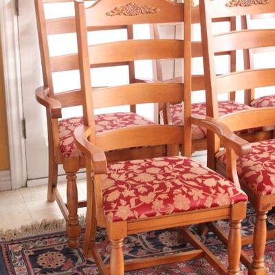 Lot 133 Set of 6 Dining Chairs