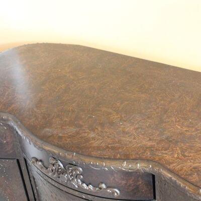 Lot 134 Small Ornate Detailed Storage Cabinet