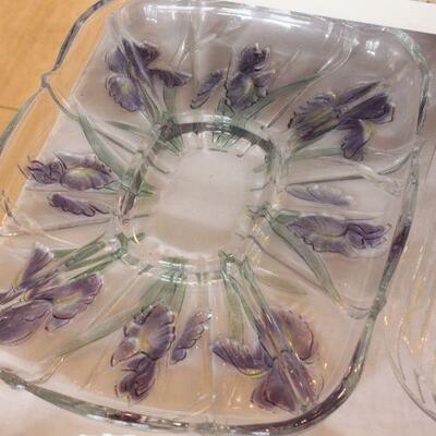 Lot 138 Glass Serving Platters & More