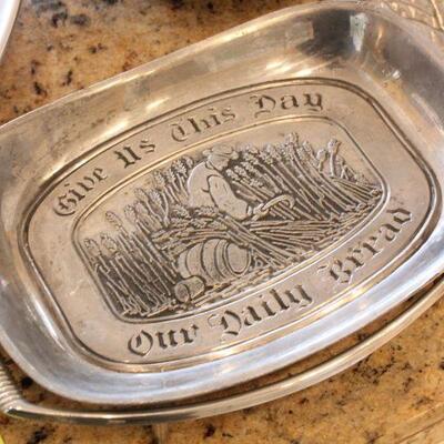 Lot 141 Pewter Like Serving Dishes