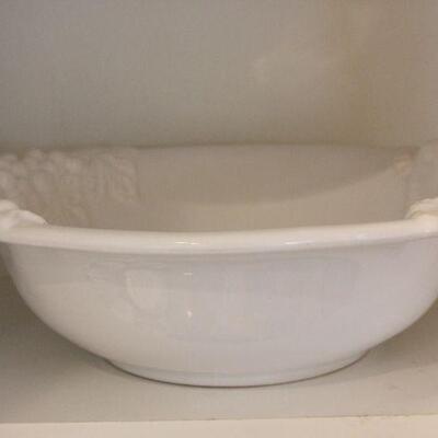 Lot 146 Misc. White Ceramic Kitchenware