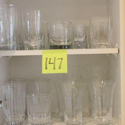 Lot 147 Glasses & Misc. Crystal