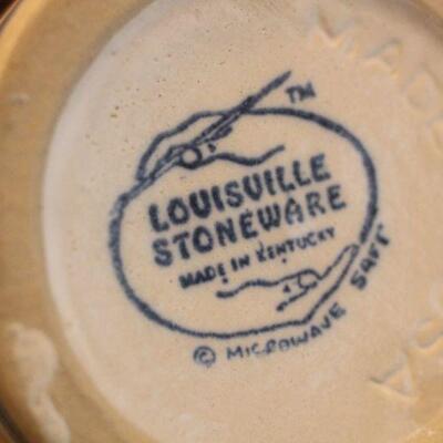 Lot 162 Blue Louisville Stoneware Set + Emile Henry Cookware
