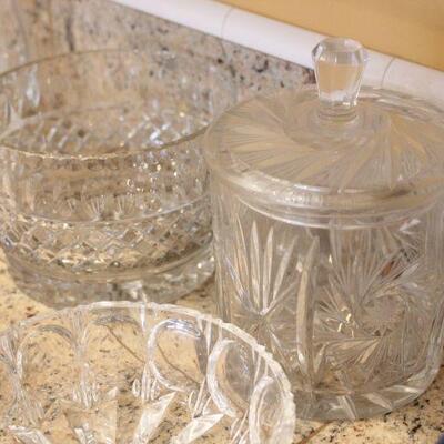 Lot 164 Lead Crystal Misc. Pieces