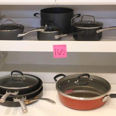 Lot 165 Pots & Pans