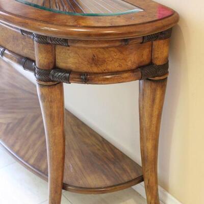 Lot 168 Heavy Quality Entry Table/Sofa Table