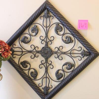 Lot 169 Iron Wall Art