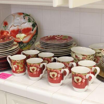 Lot 172 222 Fifth Fine China 60pcs