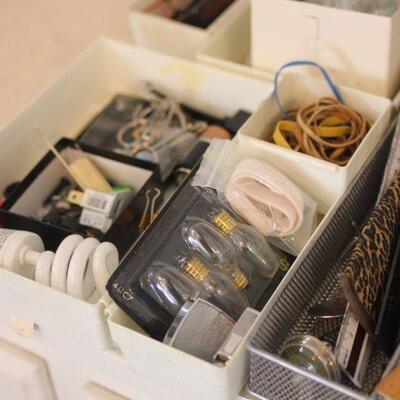 Lot 182 Misc. Office Drawer Contents