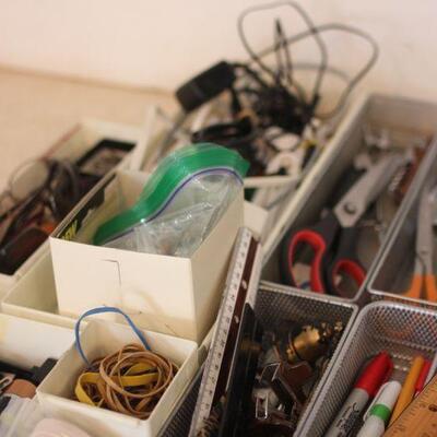 Lot 182 Misc. Office Drawer Contents