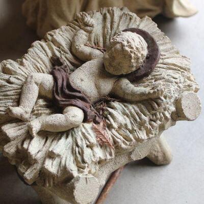 Lot 190 XL Christmas Resin Yard Art (lightweight)