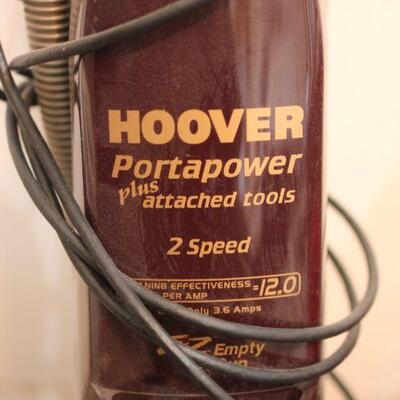 Lot 192 Hoover Portapower Vacuum