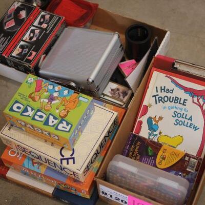 Lot 197 Board games and Children's Books & More