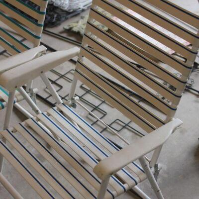 Lot 201 5 Outdoor Folding Chairs