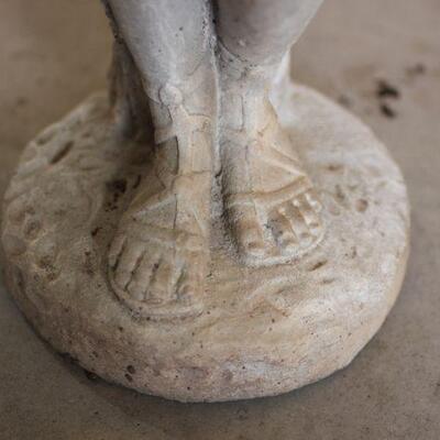 Lot 207 Lrg. Cement Boy Statue