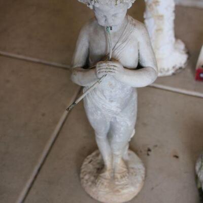 Lot 207 Lrg. Cement Boy Statue