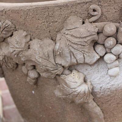 Lot 216 Margaret Hudson Grape Pot w/ Rose Tree