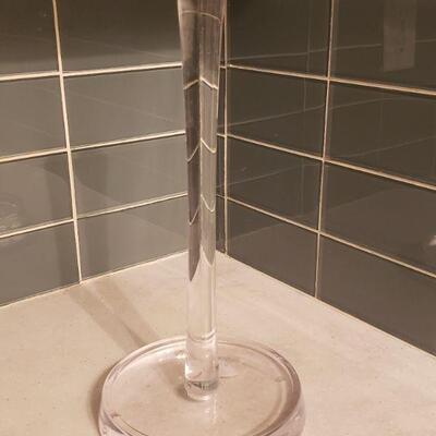 Lot 174: (2) Glass Cutting Board & an Acrylic Paper Towel Holder