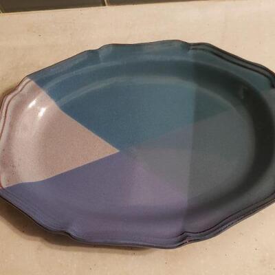 Lot 177: Ceramic Platter 