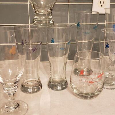 Lot 184: Palo Alto Festival of the Arts Collectors Glasses