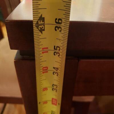 Lot 197:  Dining Table and 6 Chairs with Leaf