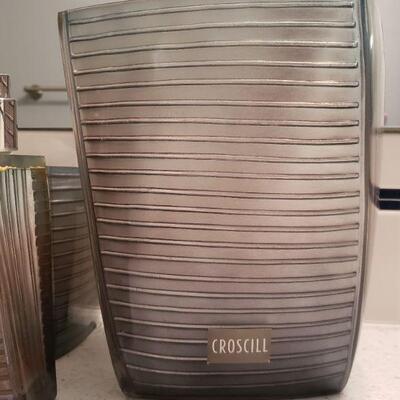 Lot 205: Croscill 4 piece Bathroom Accessories