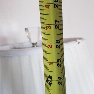 Lot 207: Dale Tiffany Lamp 27" tall