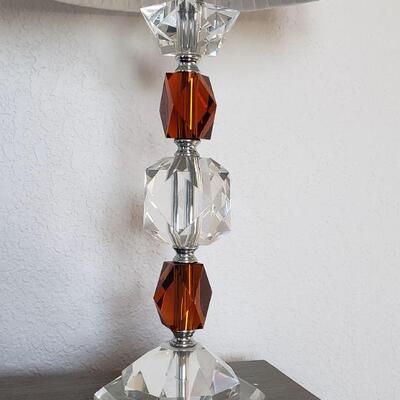 Lot 207: Dale Tiffany Lamp 27" tall