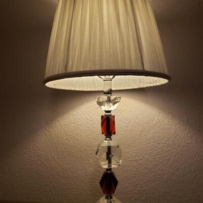 Lot 207: Dale Tiffany Lamp 27" tall