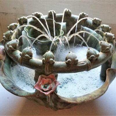 Lot #53  Fantastic Froggy Fountain for Patio or Garden - working condition