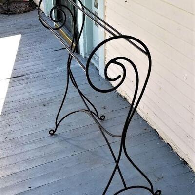 Lot #60  Contemporary Metal Quilt/Blanket rack