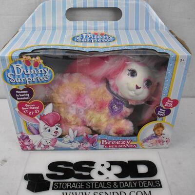 Bunny Surprise Plush - Breezy. Open. No baby bunnies