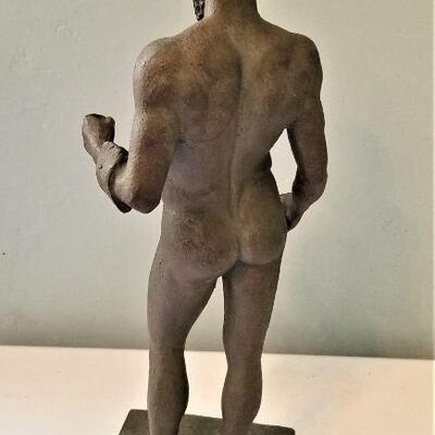 Lot #70  Contemporary Decorative Sculpture - Male Classical Figure
