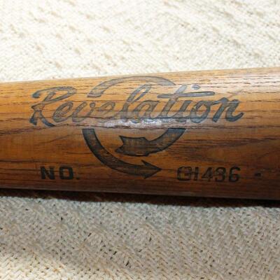 Vintage Revalation Majotr League Wood Baseball Bat Al Kaline Model