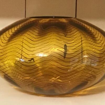 C - 490: Hand blown Glass By Sam Stang 