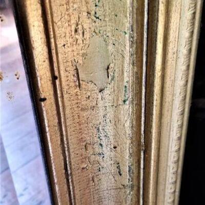 Lot #80  Large Contemporary Wall Mirror - HEAVY