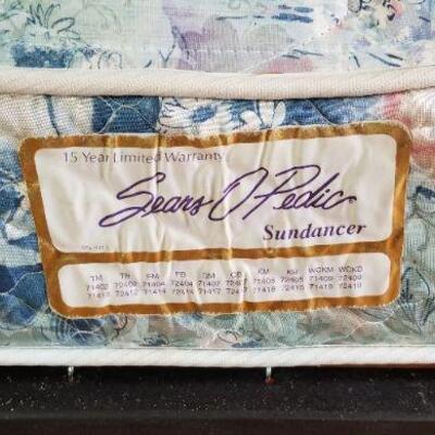 Lot #82  Plantation style Day Bed with Caned Back - Sear Mattress