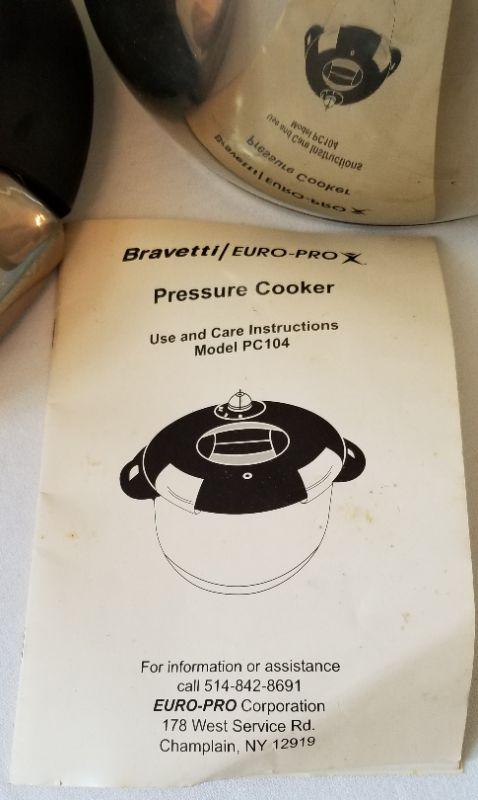 Lot 91 Bravetti Euro Pro Pressure Cooker EstateSales