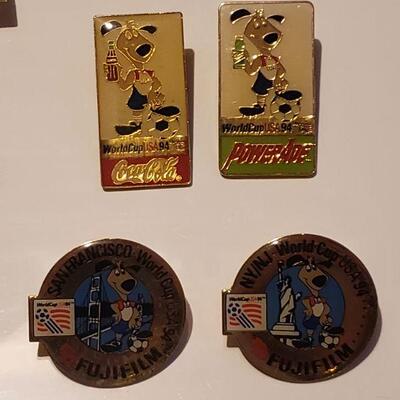Lot 303: World Cup Pins