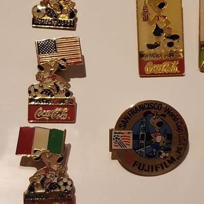 Lot 303: World Cup Pins