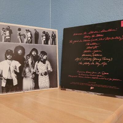 Lot #307: Fleetwood Mac and Michael Jackson LP Vinyls 