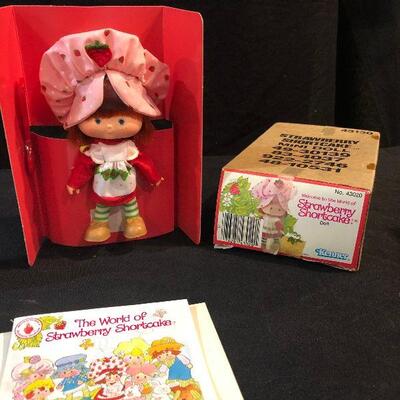 Lot 117 - NIB Original Strawberry Shortcake Doll (Box was only opened for photographs) 