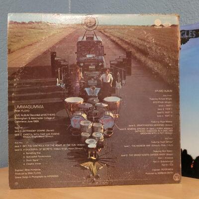 Lot #309: PINK FLOYD and THE EAGLES Vintage LP Vinyl Records