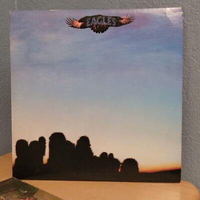 Lot #309: PINK FLOYD and THE EAGLES Vintage LP Vinyl Records