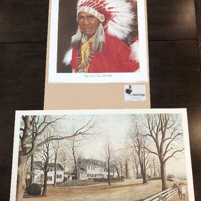 Lot 119 - Fine Art Reproductions by E. Howard Burger - Signed/Numbered