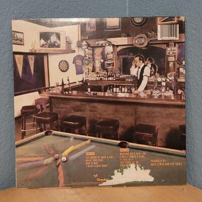 Lot #320: HUEY LEWIS and ART GARFUNKEL Vintage LP Music Records