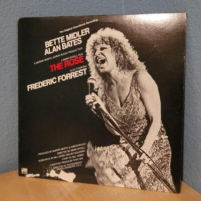 Lot #321: BETTE MIDLER AND JUDY COLLINS Vintage Music LP Records 