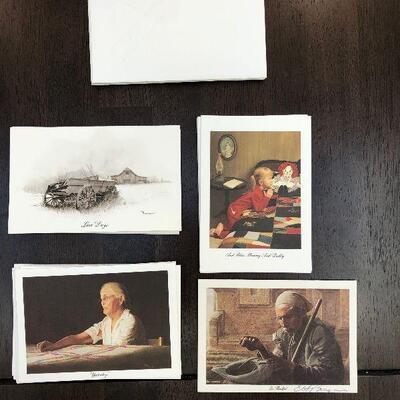 Lot 125 - Assorted Note Cards by E. Howard Burger  